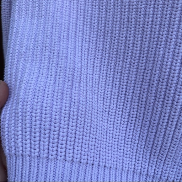French Connection | Size XS Lavender Cableknit Sweater - Picture 12 of 14